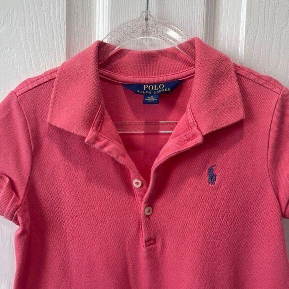 POLO RALPH LAUREN PIQUE POLO STRETCH DRESS - Picture 4 of 5